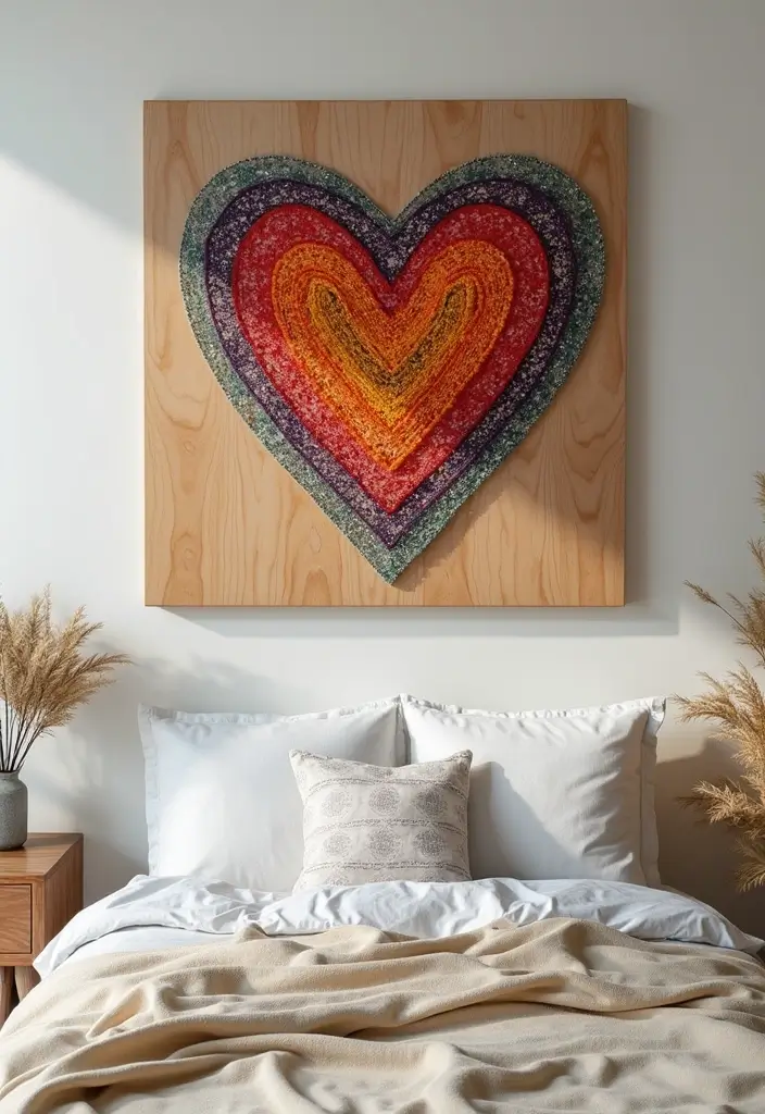 30 Bedroom Decor Ideas DIY That Instantly Upgrade Your Space - 17. DIY String Art