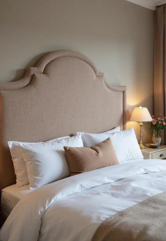 30 Bedroom Decor Ideas DIY That Instantly Upgrade Your Space - 20. DIY Fabric Headboard