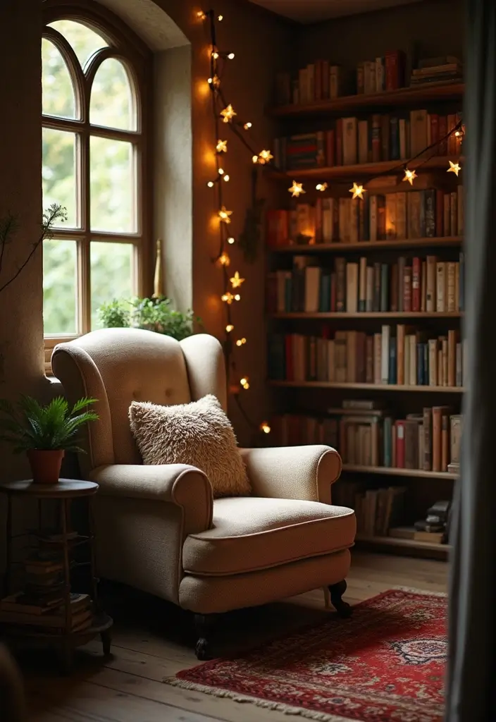 30 Bedroom Decor Ideas DIY That Instantly Upgrade Your Space - 4. Create a Cozy Reading Nook