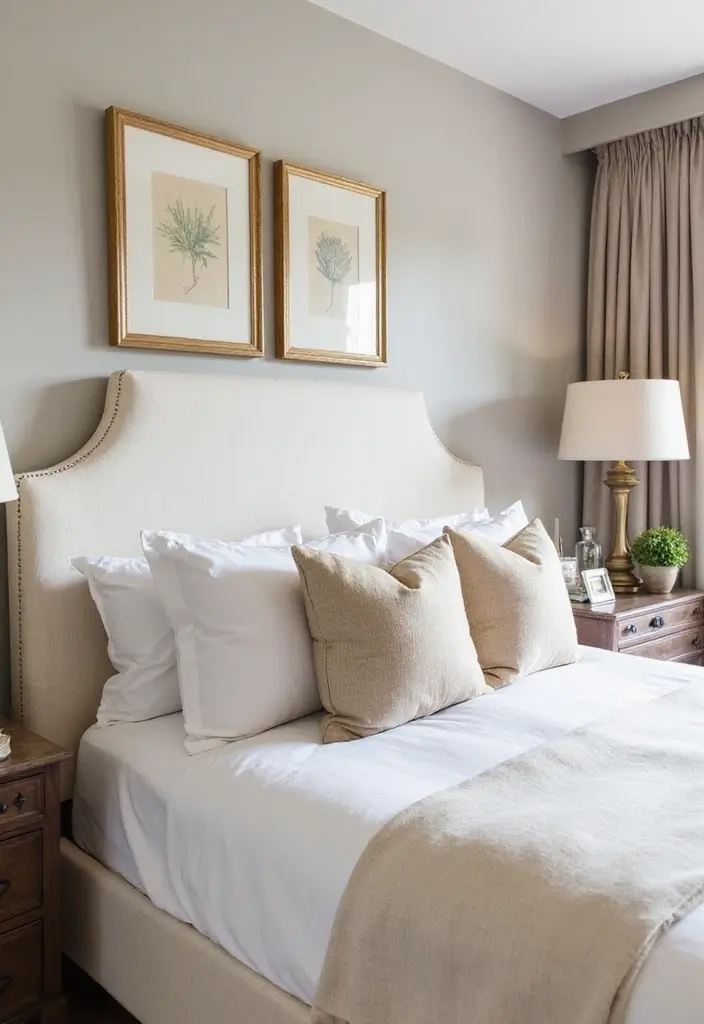 30 Bedroom Decor Ideas DIY That Instantly Upgrade Your Space - 9. Stylish DIY Headboard