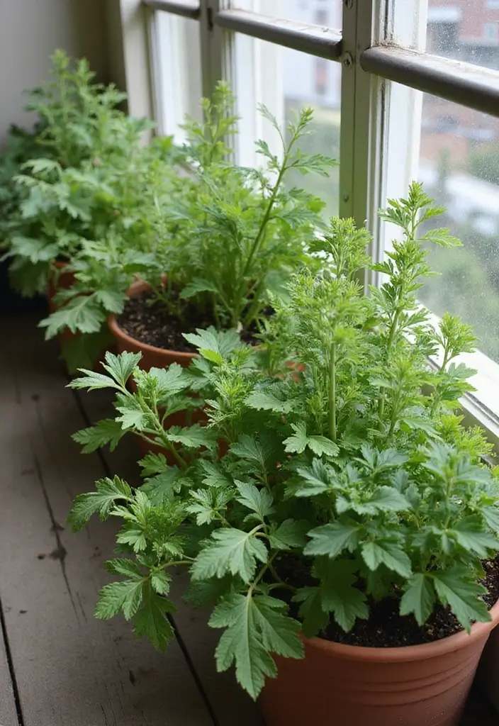 30 Bedroom Ideas with Balcony That Bring the Outdoors In - 11. Edible Garden Balcony