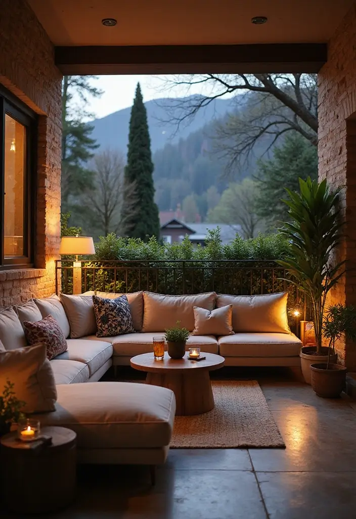 30 Bedroom Ideas with Balcony That Bring the Outdoors In - 3. Chic Outdoor Lounge Area