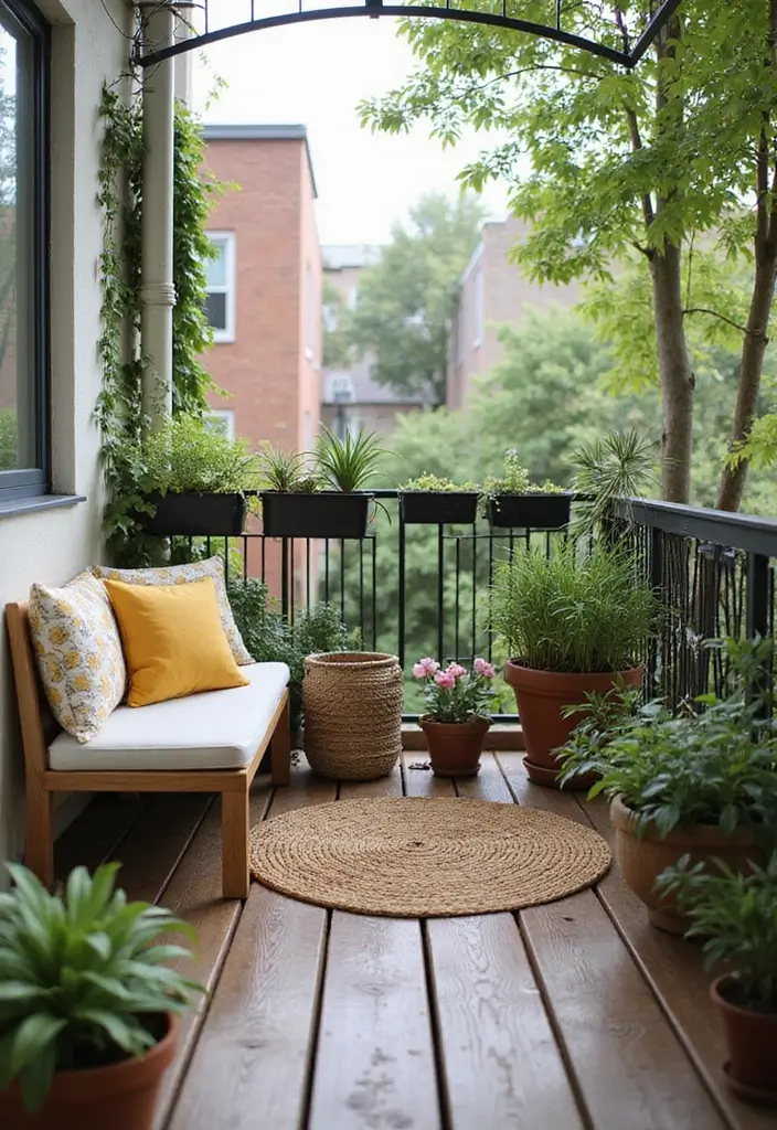 30 Bedroom Ideas with Balcony That Bring the Outdoors In - 8. Small Balcony Inspiration