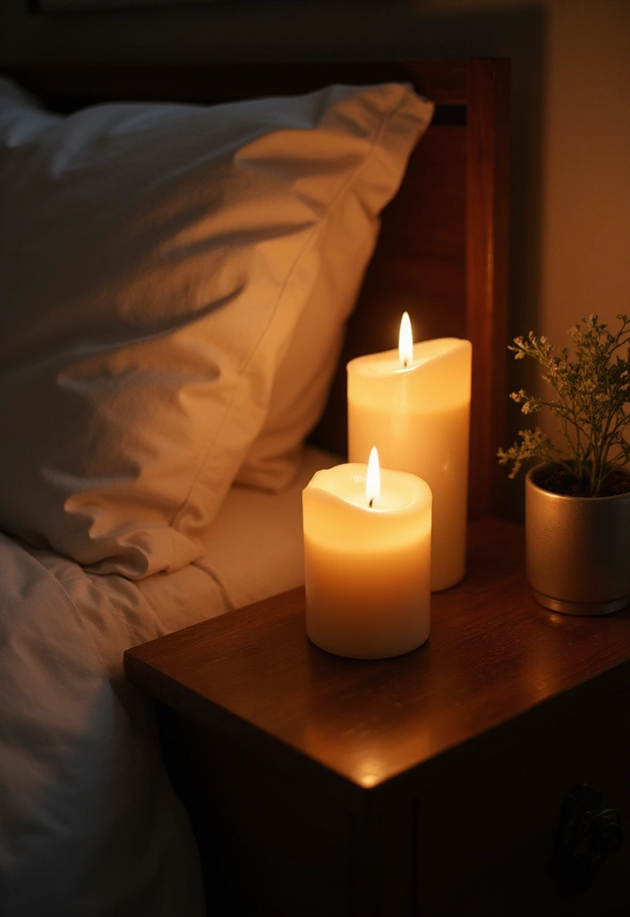 30 Bedroom LED Lighting Ideas That Transform the Mood Instantly - 10. LED Candle Lights