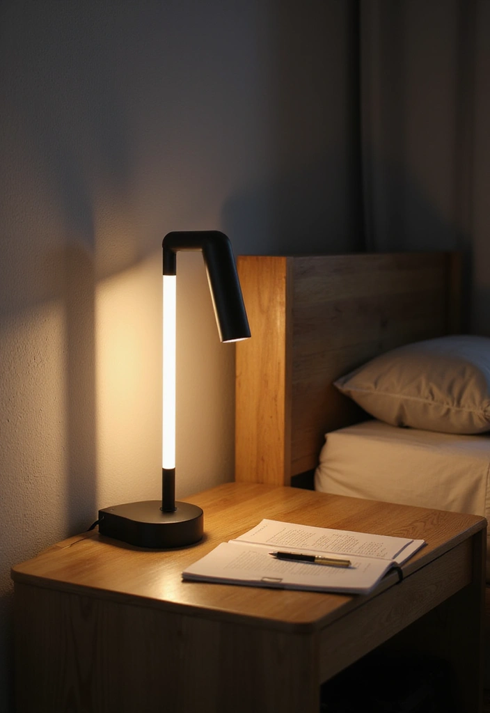 30 Bedroom LED Lighting Ideas That Transform the Mood Instantly - 15. LED Desk Lamps