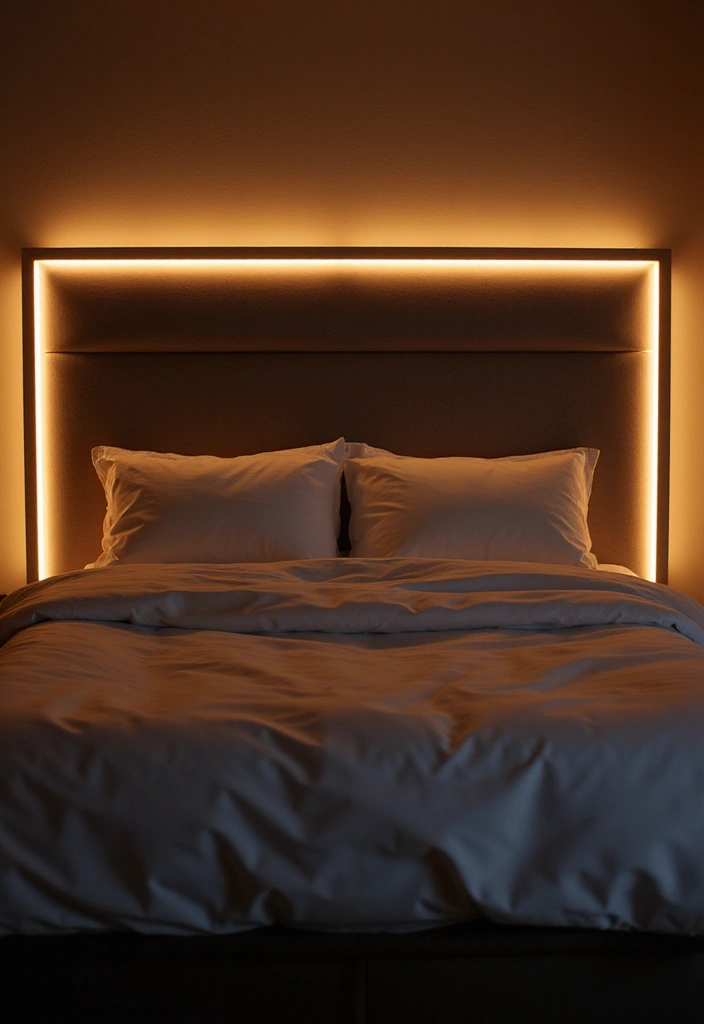 30 Bedroom LED Lighting Ideas That Transform the Mood Instantly - 18. LED Lighted Headboards