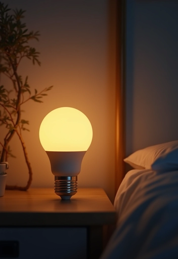 30 Bedroom LED Lighting Ideas That Transform the Mood Instantly - 2. Smart LED Bulbs