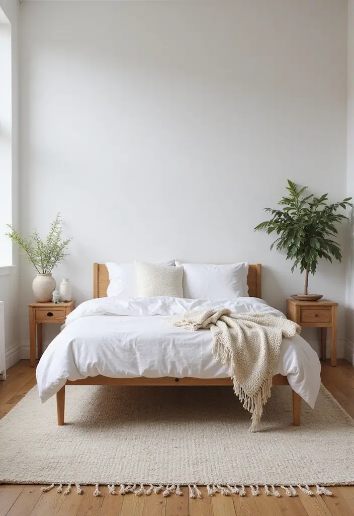 30 Carpet in Bedroom Ideas That Add Comfort & Warmth - 13. Minimalist Approach