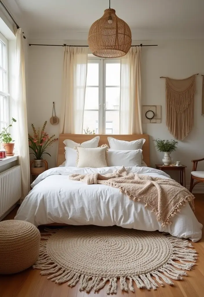 30 Carpet in Bedroom Ideas That Add Comfort & Warmth - 17. Fringe Details