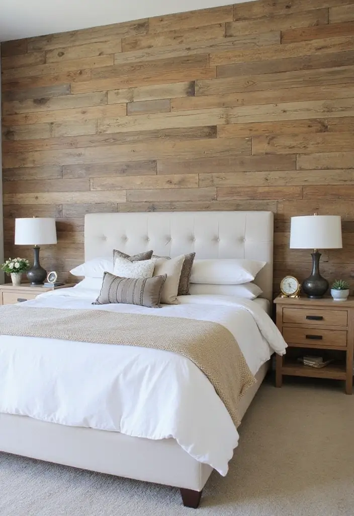 30 Cozy Bedroom Ideas Aesthetic That Feel Warm and Inviting - 11. Textured Wall Finishes
