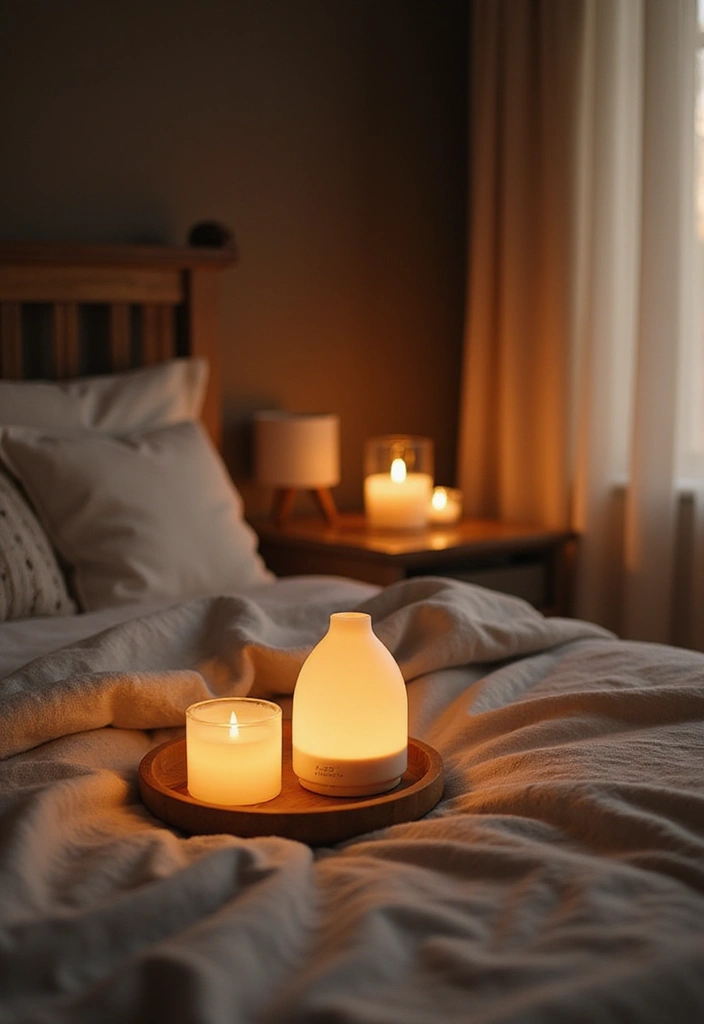 30 Cozy Bedroom Ideas Aesthetic That Feel Warm and Inviting - 15. Sweet Scents