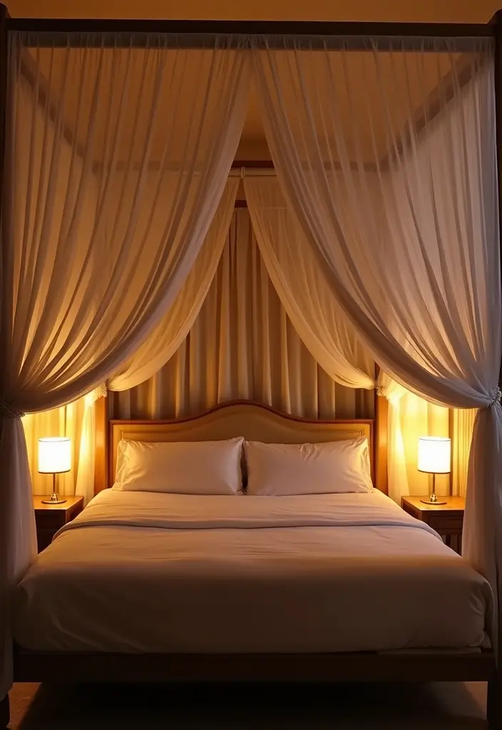 30 Cozy Bedroom Ideas Aesthetic That Feel Warm and Inviting - 8. Cozy Canopy Beds