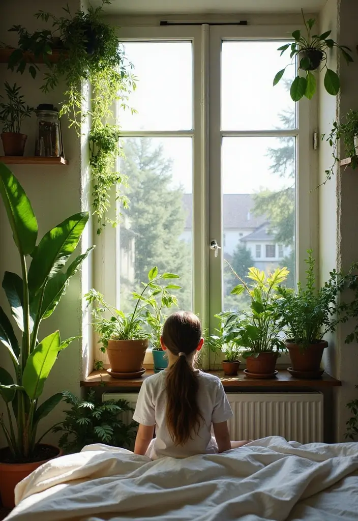 30 Cute Girl Bedroom Ideas That Feel Adorable & Trendy - 18. Indoor Plants