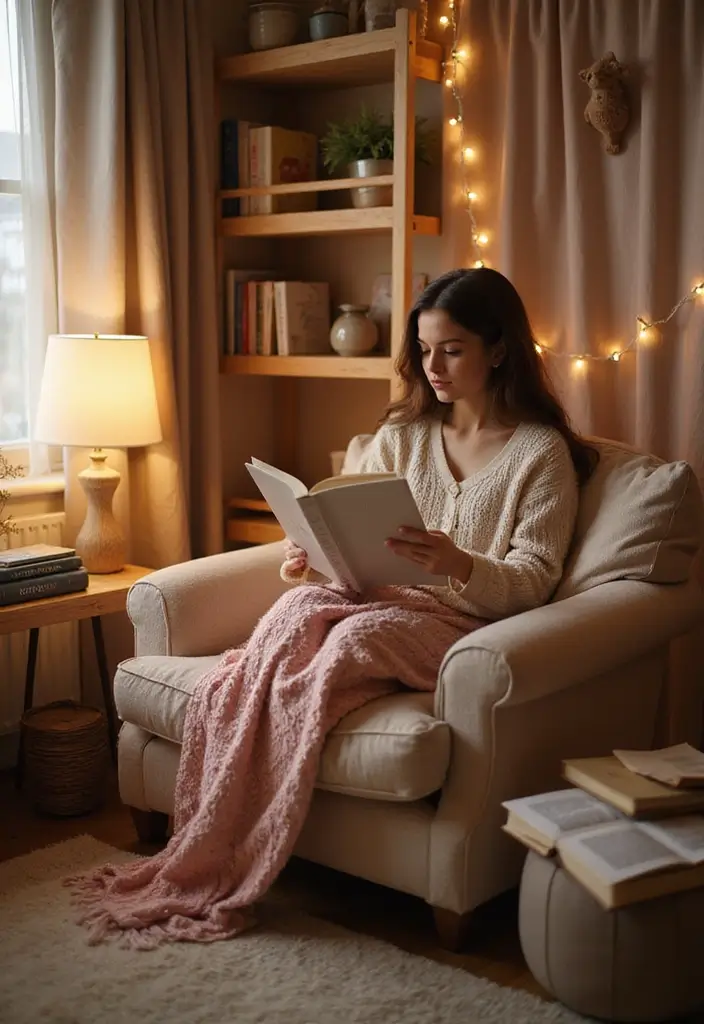 30 Cute Girl Bedroom Ideas That Feel Adorable & Trendy - 4. Cozy Nooks with Reading Corners