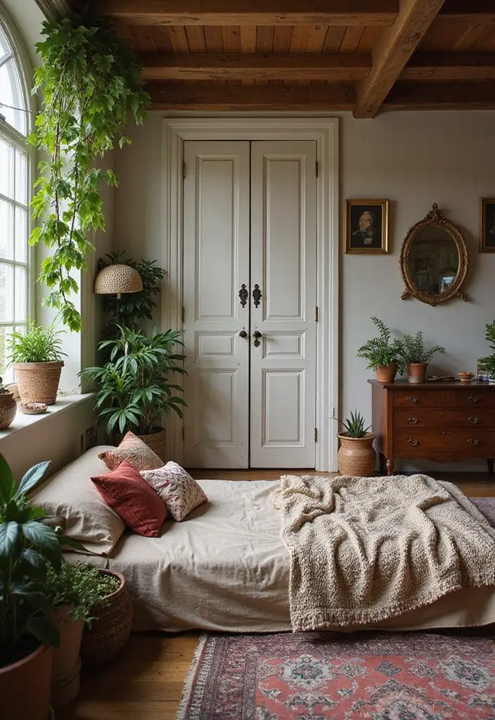 30 Door Ideas for Bedroom That Feel Unique & Creative - 8. Layered Door Designs