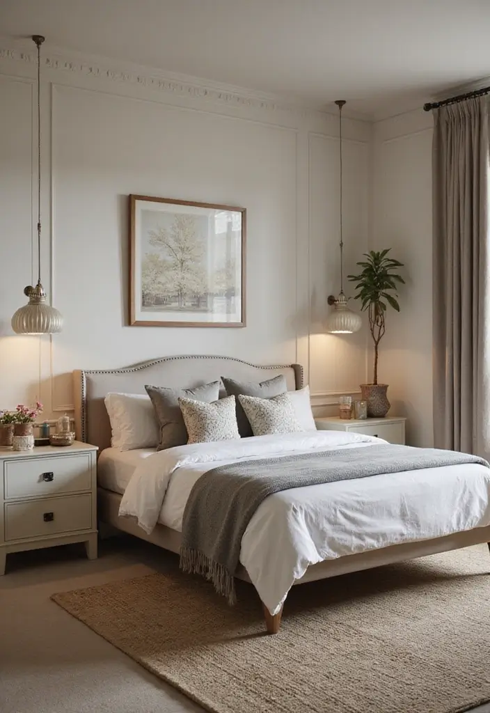 30 Hot Bedroom Ideas for Couples Who Want to Turn Up the Heat - 12. Stylish Nightstands