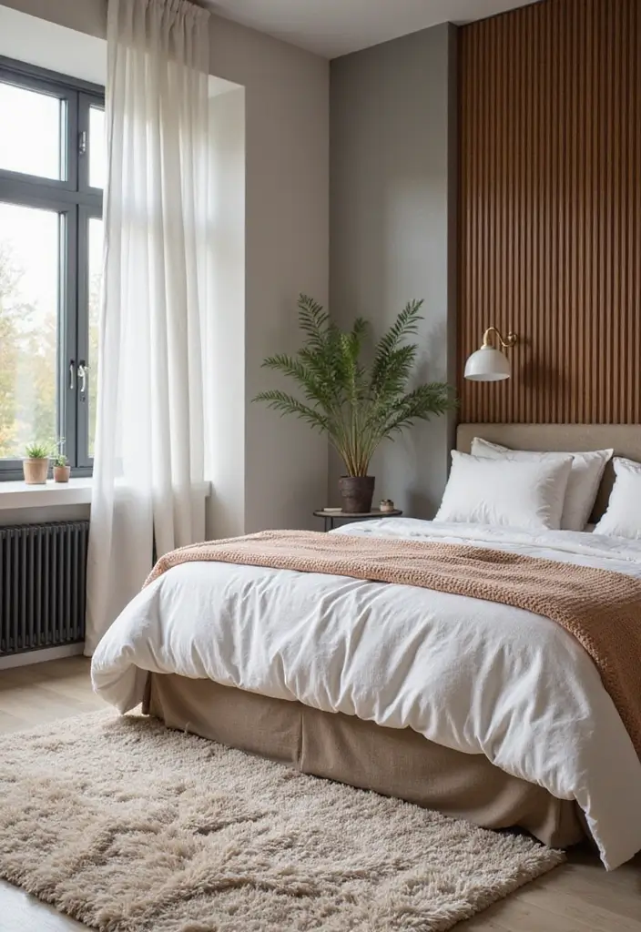 30 Hot Bedroom Ideas for Couples Who Want to Turn Up the Heat - 8. Plush Area Rugs