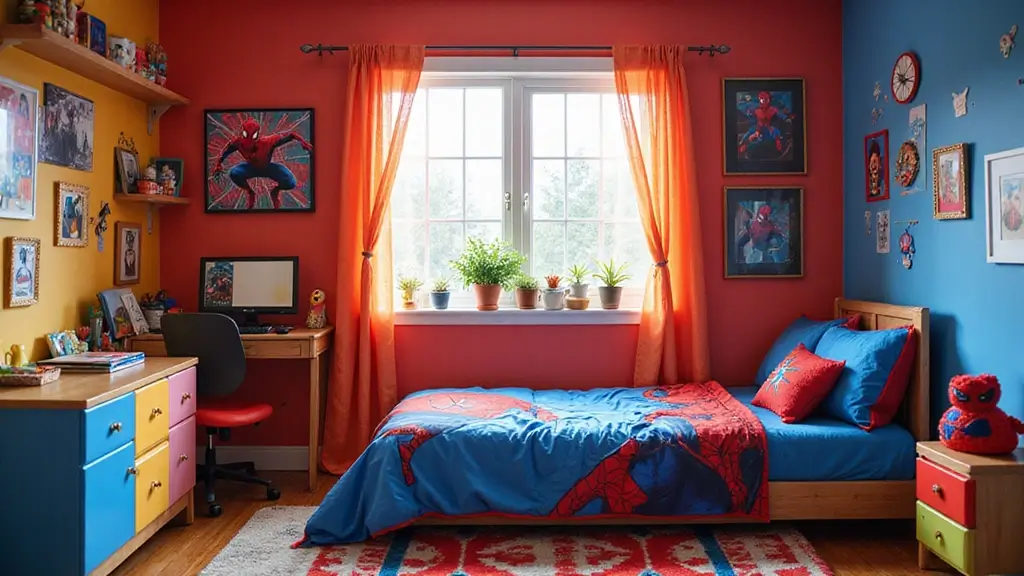 30 Spider-Man Bedroom Ideas for Little Boys Who Love Superheroes