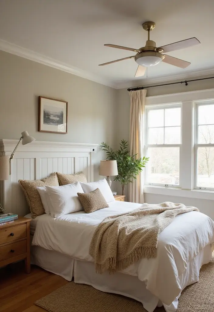 30 Wainscoting Bedroom Master Feature Walls Ideas That Add Texture - 30. Eco-Friendly Materials