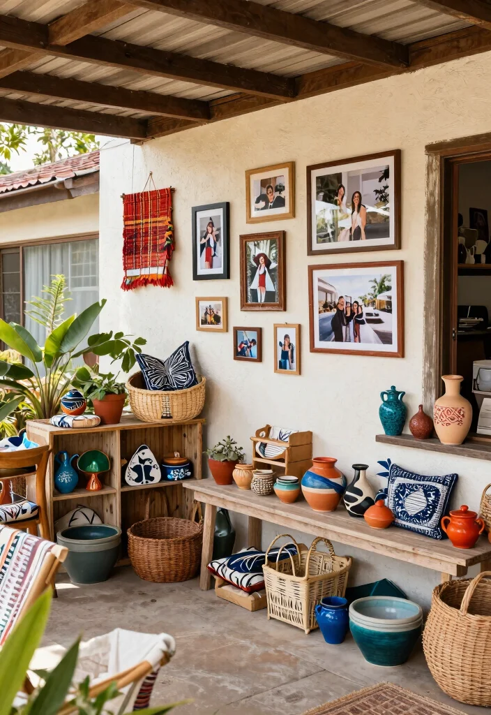 15 Covered Patio Decorating Ideas With Stylish Comfort - 11. Personal Touches with Decor 1