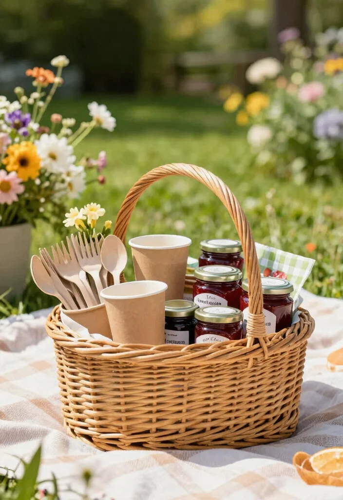 15 Gardening Gift Basket Ideas That Feel Thoughtful - 13. Garden Party Essentials 1