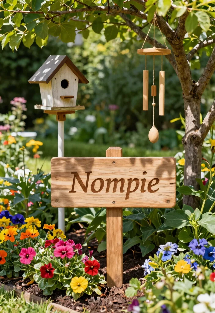 15 Gardening Gift Basket Ideas That Feel Thoughtful - 3. Personalized Garden Décor 1