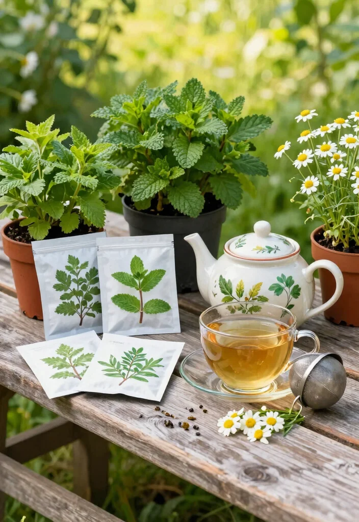 15 Gardening Gift Basket Ideas That Feel Thoughtful - 5. Herbal Tea Garden Kit 1