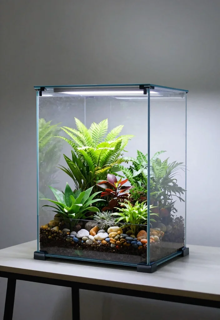 15 PVC Planter Ideas With Creative DIY Style - 12. PVC Plant Terrariums 1