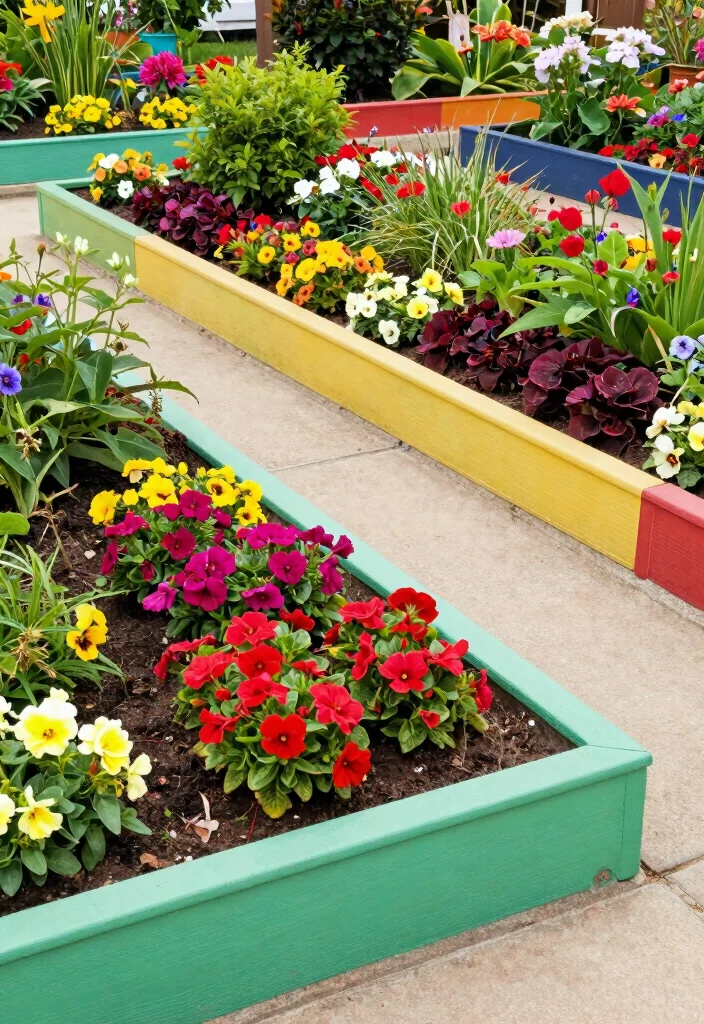 15 PVC Planter Ideas With Creative DIY Style - 14. PVC Garden Borders 1