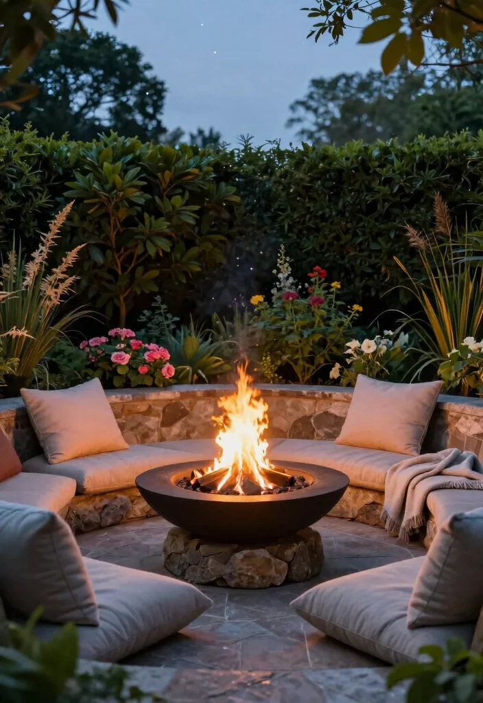 15 Small Fire Pit Ideas Perfect for Compact Spaces - 2. Cozy Fire Bowl 1