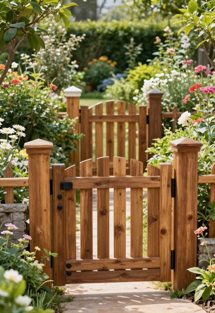 15 Wooden Fence Gate Ideas With Classic Style - Conclusion 1