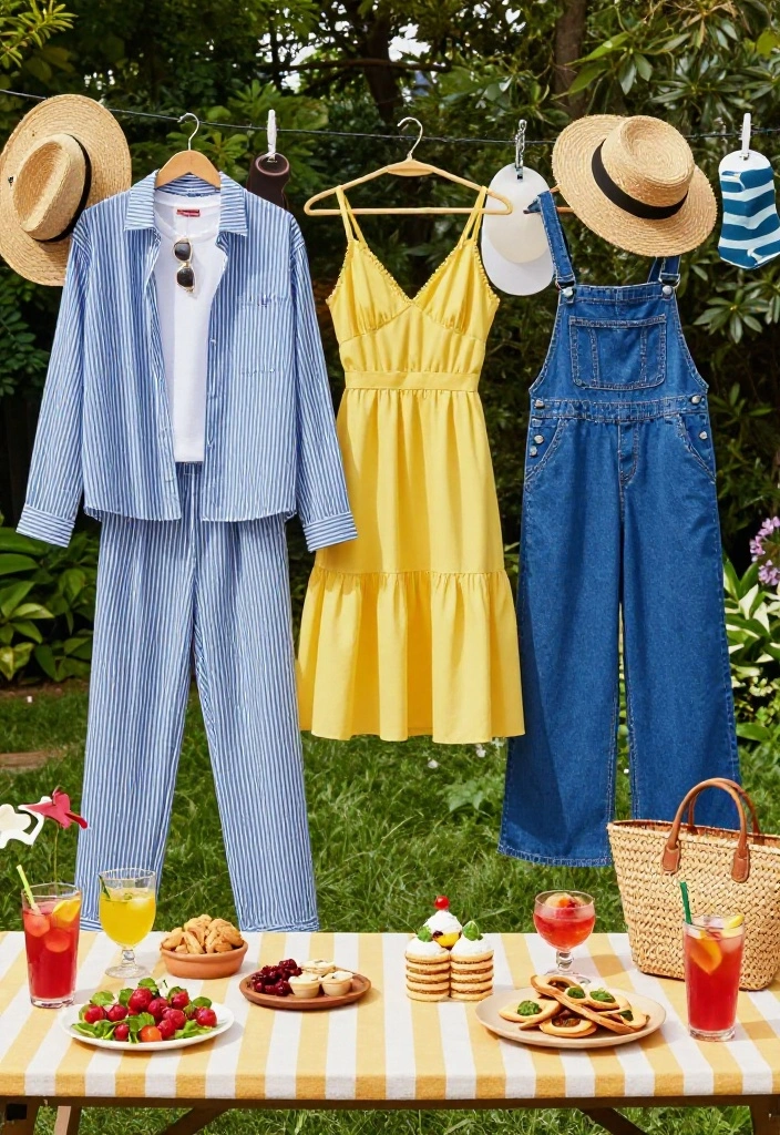 16 Backyard BBQ Outfit Ideas That Look Effortlessly Cool - 13. Fun Prints and Patterns 1
