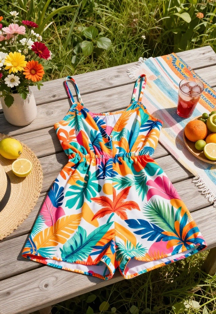 16 Backyard BBQ Outfit Ideas That Look Effortlessly Cool - 2. Trendy Rompers 1
