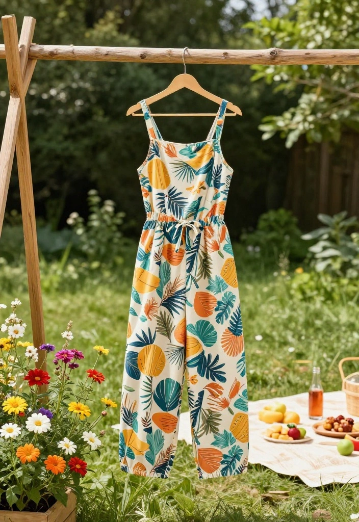 16 Backyard BBQ Outfit Ideas That Look Effortlessly Cool - 8. Lightweight Jumpsuits 1