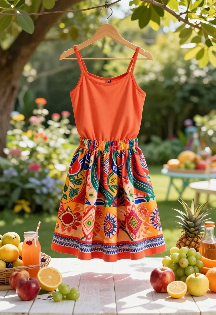 16 Backyard BBQ Outfit Ideas That Look Effortlessly Cool - 9. Playful Skirt and Top Combinations 1