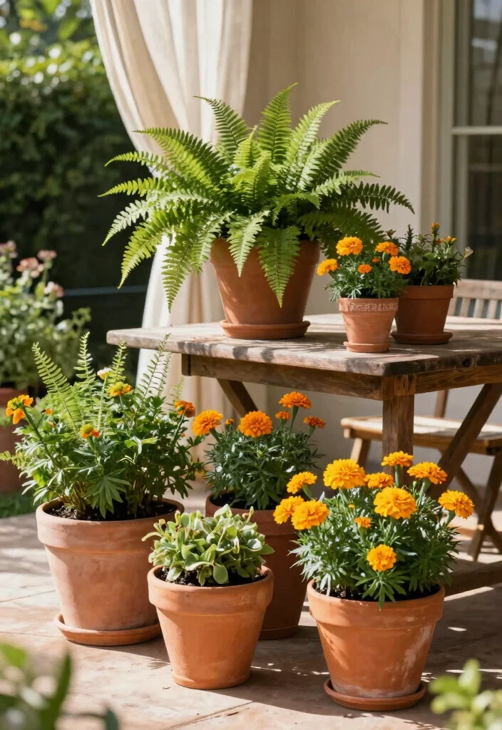 16 Indoor Outdoor Planter Ideas With Versatile Style - 1. Terracotta Charm 1