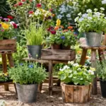 16 Outdoor Plant Stand Ideas That Elevate Your Garden