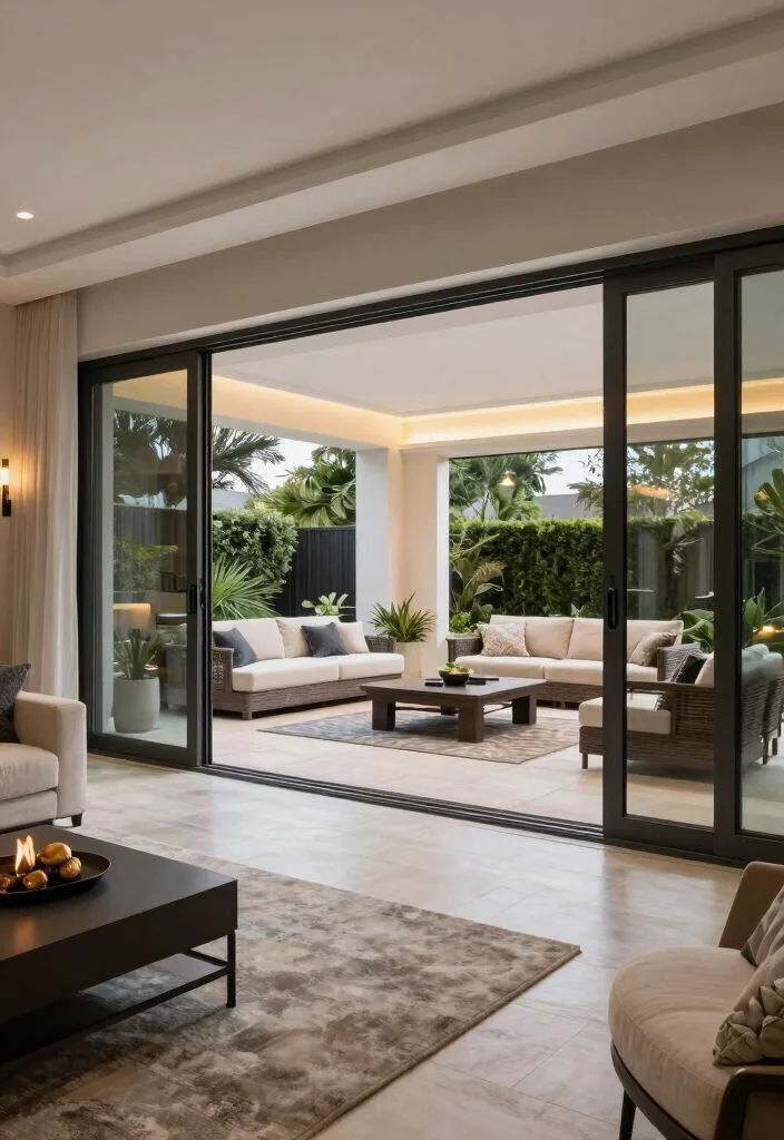 16 Sliding Patio Doors Ideas With Seamless Indoor Outdoor Flow - 14. Multi-Slide Options 1