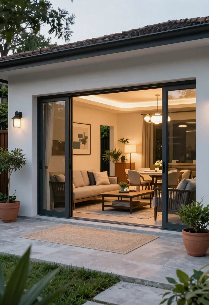 16 Sliding Patio Doors Ideas With Seamless Indoor Outdoor Flow - 16. Outdoor Living Extensions 1