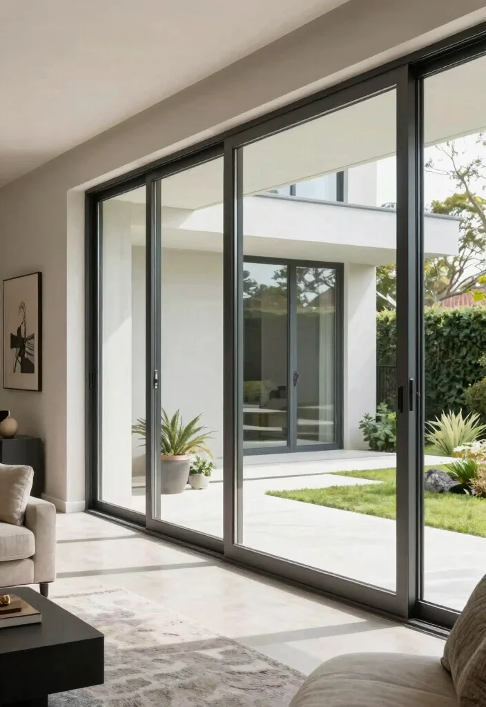 16 Sliding Patio Doors Ideas With Seamless Indoor Outdoor Flow - 4. Modern Frame Styles 1