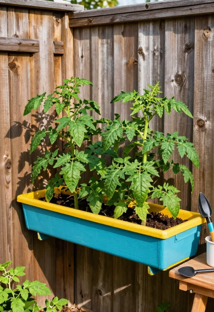 16 Tomato Planter Ideas That Maximize Growth - 9. Gutter Gardens 1