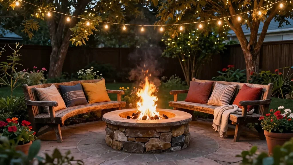 17 Fire Pit Patio Ideas That Bring Cozy Nights