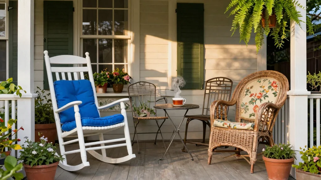17 Front Porch Chairs Ideas With Relaxing Charm