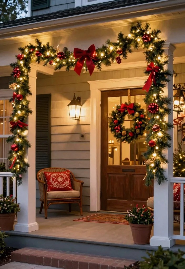 17 Front Porch Garland Christmas Ideas With Holiday Charm - Conclusion 1