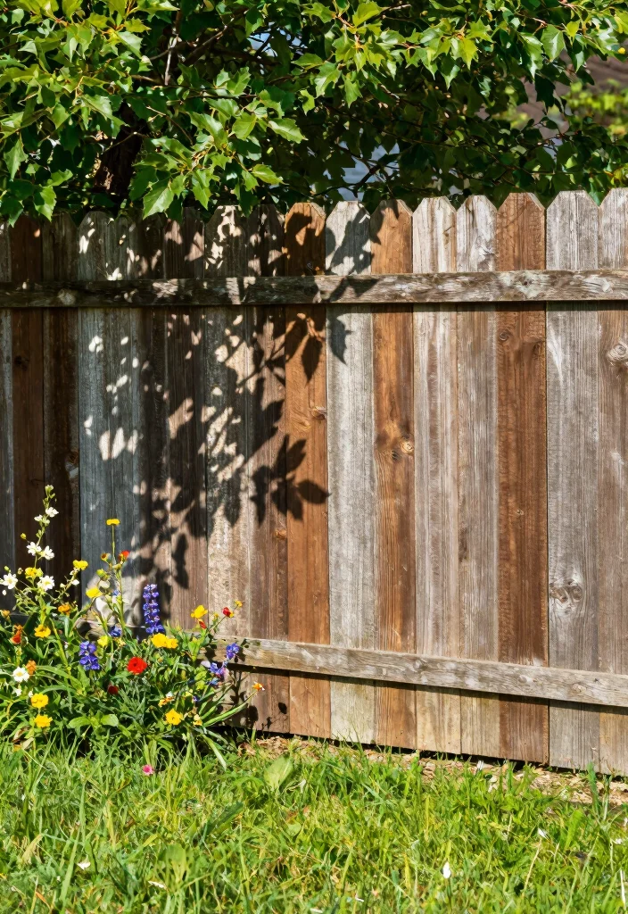 17 Front Yard Gates and Fences Ideas With Stunning Curb Appeal - 1. Recycled Wood Fencing 1