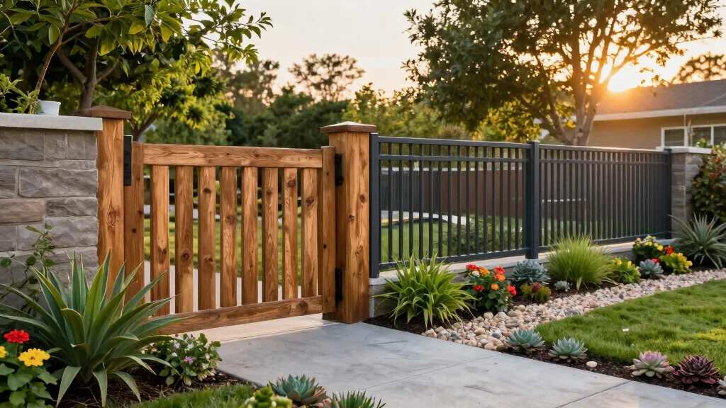 17 Front Yard Gates and Fences Ideas With Stunning Curb Appeal