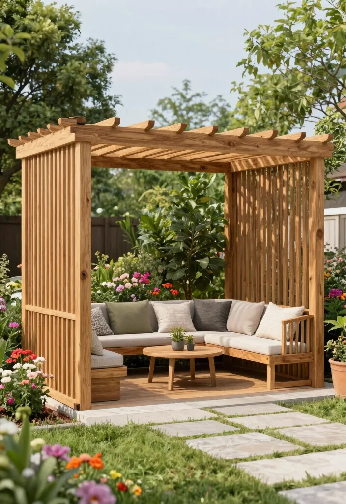 17 Garden Pergola Ideas That Elevate Your Backyard - 13. Customizable Modular Pergola 1