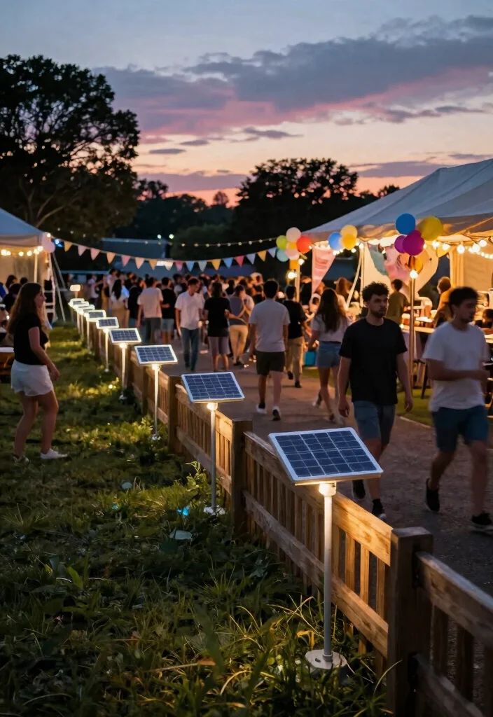 17 Outdoor Fence Lighting Ideas That Glow Beautifully - 12. Interactive Solar Lights 1