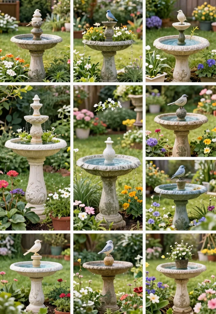 18 Bird Bath Planter Ideas With Unique Garden Charm - Conclusion 1