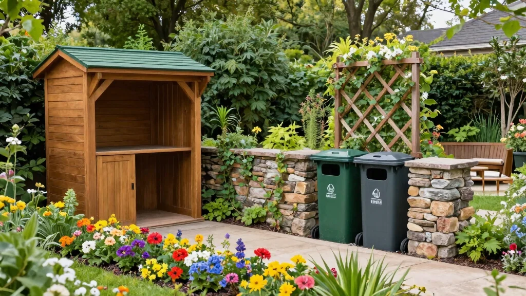 18 Garbage Can Storage Outdoor Ideas That Hide the Mess